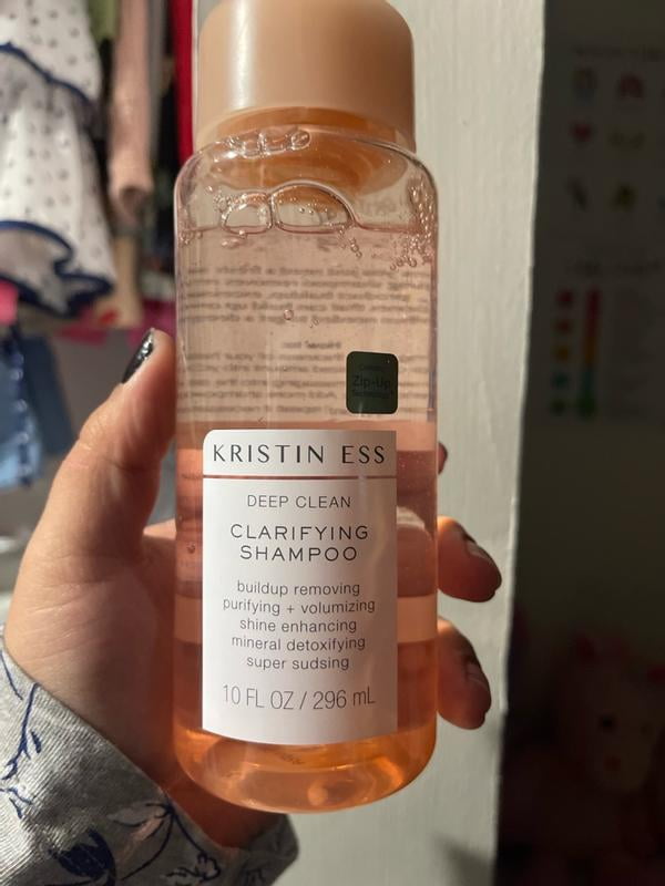 Kristin Ess Deep Clean Clarifying Shampoo for Buildup, Oil, and