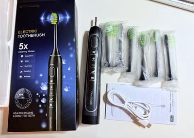 OasiSmile Sonic Electric Toothbrush for Adults and Teens, Travel