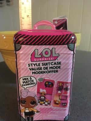 lol doll suitcase