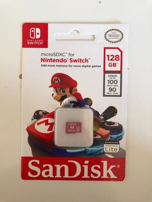 skyld Tilkalde Orphan SanDisk 128GB microSDXC-Card for Switch - SDSQXAO-128G - Walmart.com
