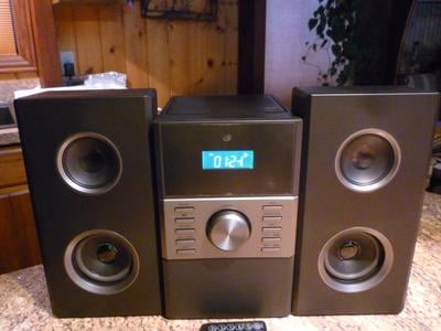 GPX Compact Stereos HC425B Home Music 