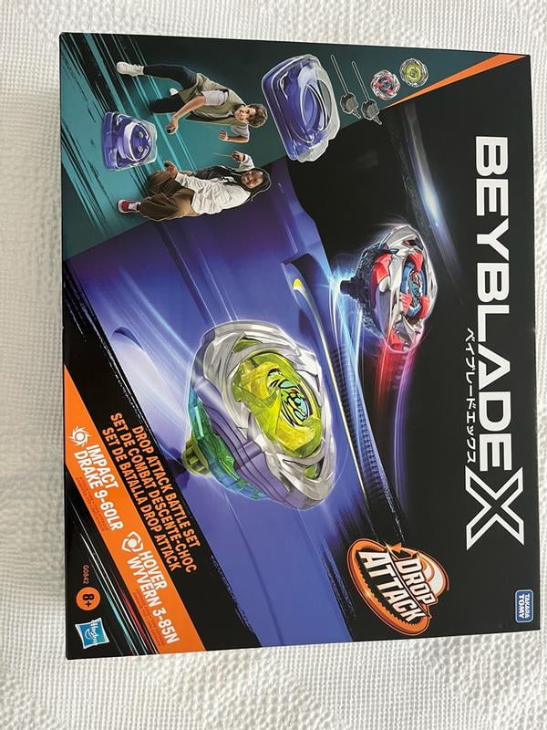 Beyblade, Battle Set, Drop Attack Beystadium, with Top & Launchers
