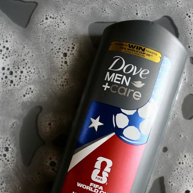 Dove Men+Care Exfoliating Deep Clean Face and Body Wash for Men