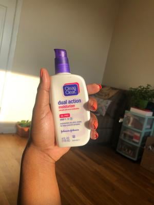 clean and clear dual action moisturizer walmart