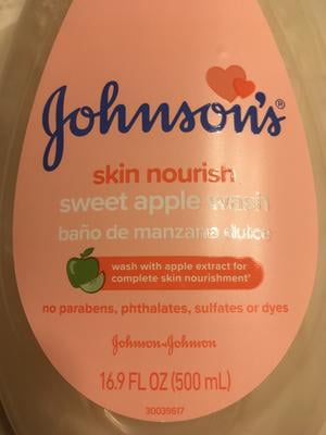 johnsons sweet apple lotion