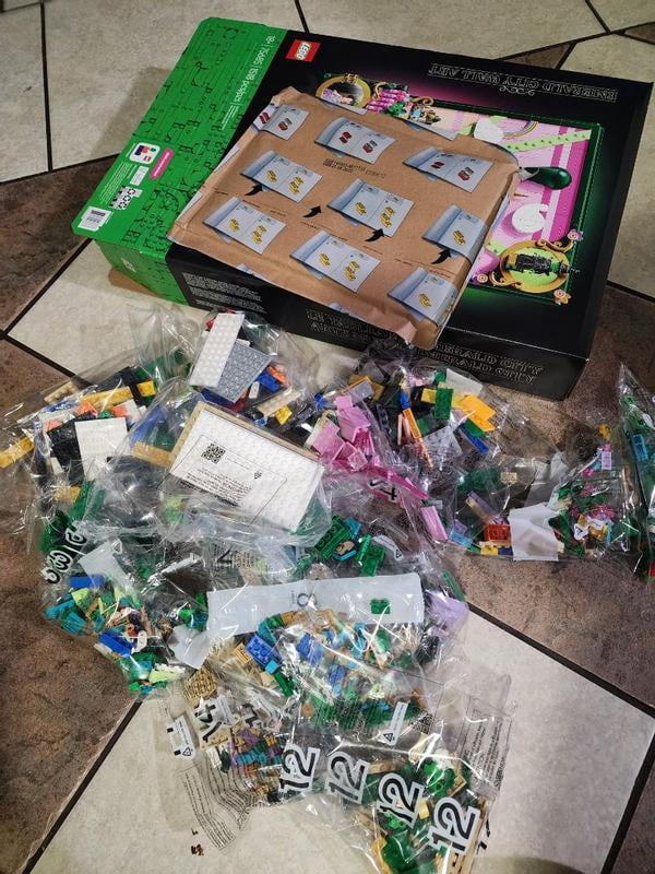Customer reviews for LEGO Wicked Emerald City Wall Art for Adults