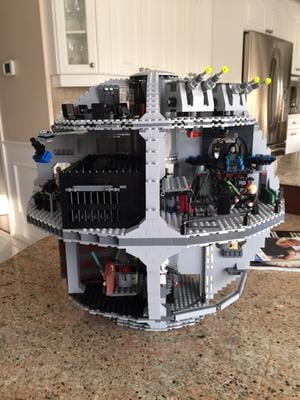 estrella de la muerte lego walmart