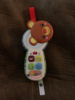 Vtech Peek A Bear Baby Phone Toy Phone With Lights And Music For Baby Walmart Com Walmart Com