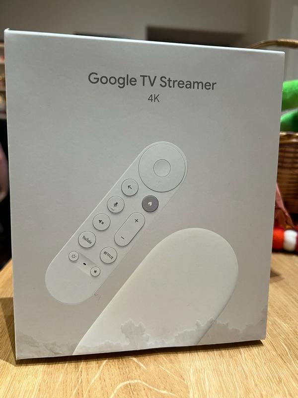 Google TV Streamer (4K) + Google TV Streamer Voice Remote, Google