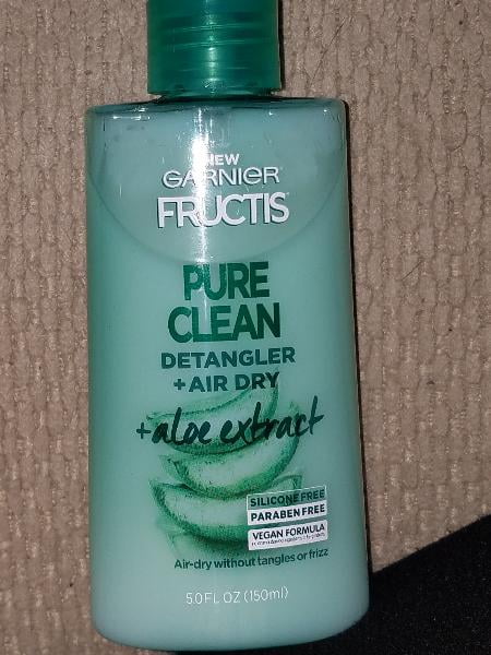 Customer reviews for Garnier Fructis Pure Clean Detangler and Air Dry with  Aloe, All Hair Types 5 fl oz | Walmart.com