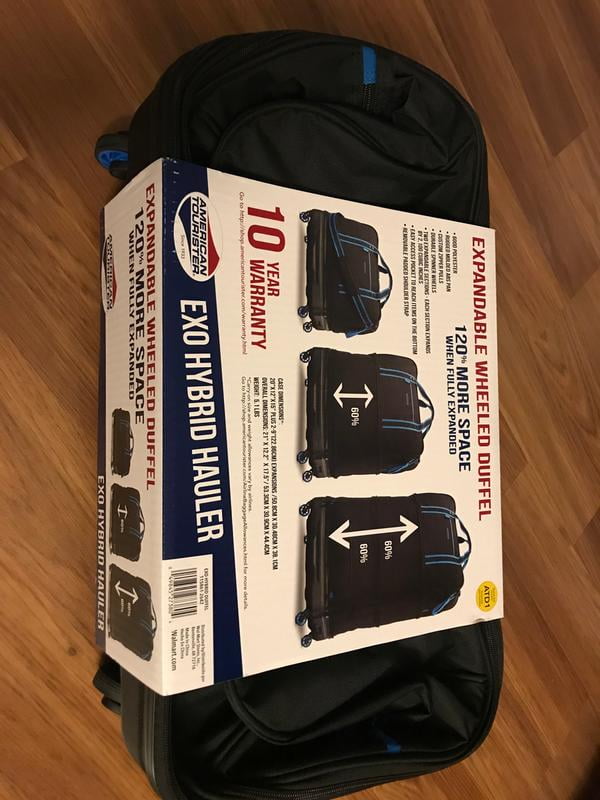 american tourister hybrid wheeled duffel