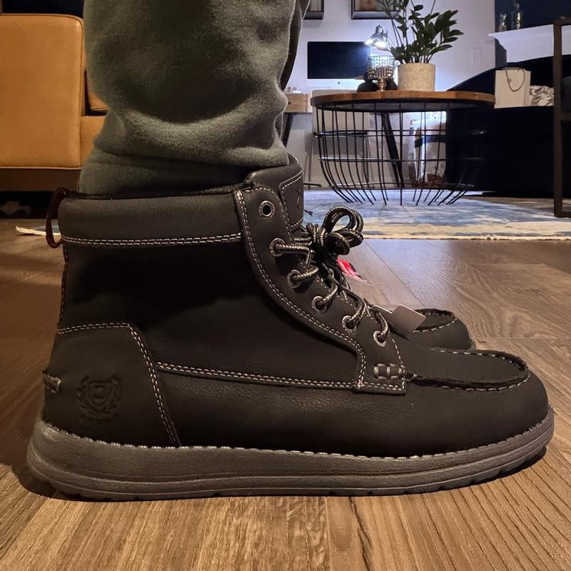 Customer reviews for Chaps Derek Mens Moc Toe Fashion Boot  display picture 3