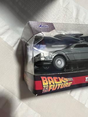 Jada Toys JADA34785 - Zurück In Die Zukunft Hollywood Rides Diecast Modell 1-32 DeLorean Time Machine Frost - Foto 12