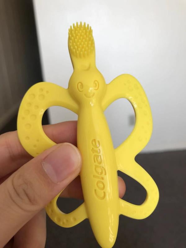colgate baby toothbrush and teether
