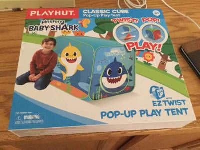 baby shark play tent