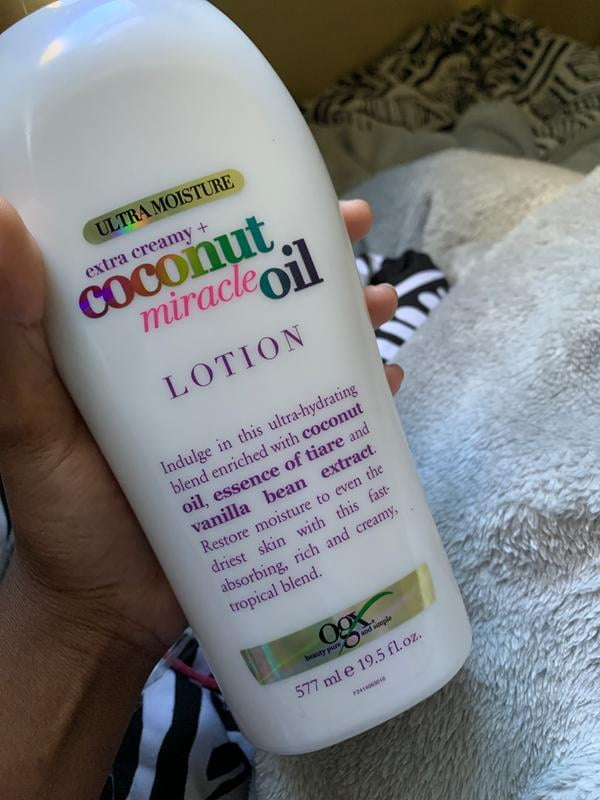 coconut miracle oil lotion walmart