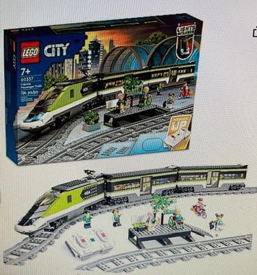 LEGO City Passenger Train 60197 Set with Tracks - Walmart.com