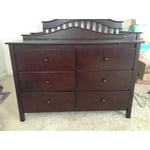 Fisher Price 6 Drawer Double Dresser Da Walmart Com Walmart Com