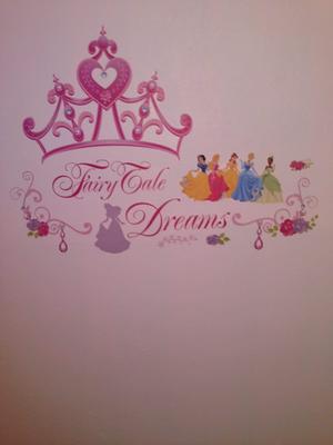 Vinyl Decal Princess Crown Personal Stickers 3.6/" x 3.75/" in Many Colors