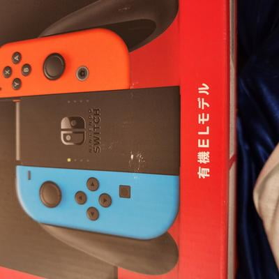 Nintendo Switch - OLED Model - Neon Blue/Neon Red (JP) (Switch
