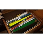 Smead Steel File Folder Frame, Adjustable for Cabinet Drawer, Letter ...