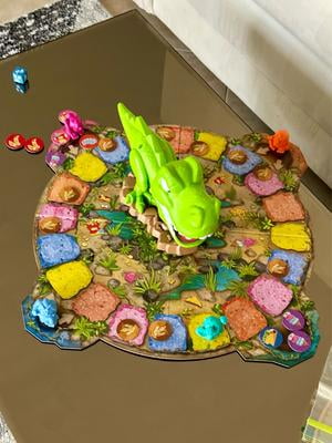 Spin Master Snacks-O-Saurus Rex Interactive Dinosaur Board Game