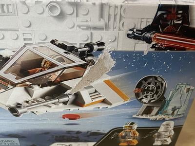 LEGO Star Wars Snowspeeder 75268 Starship Set for Kids 4+ (91