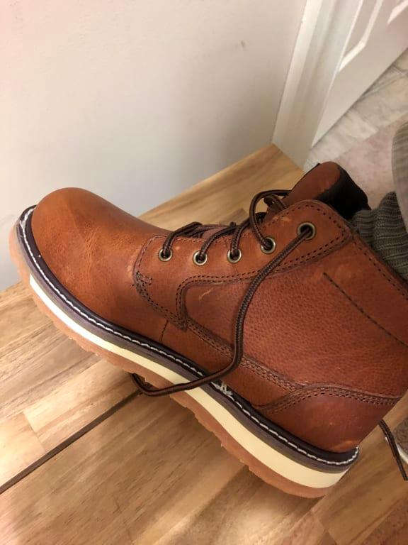 skechers men's relaxed fit boydton emporia work boot