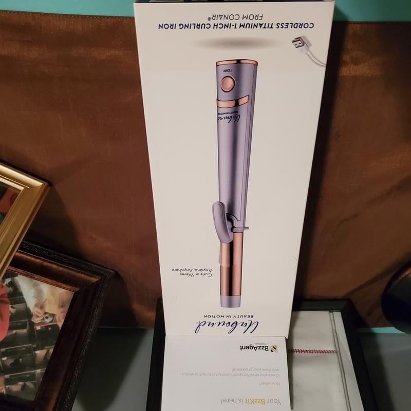 unbound curling iron walmart