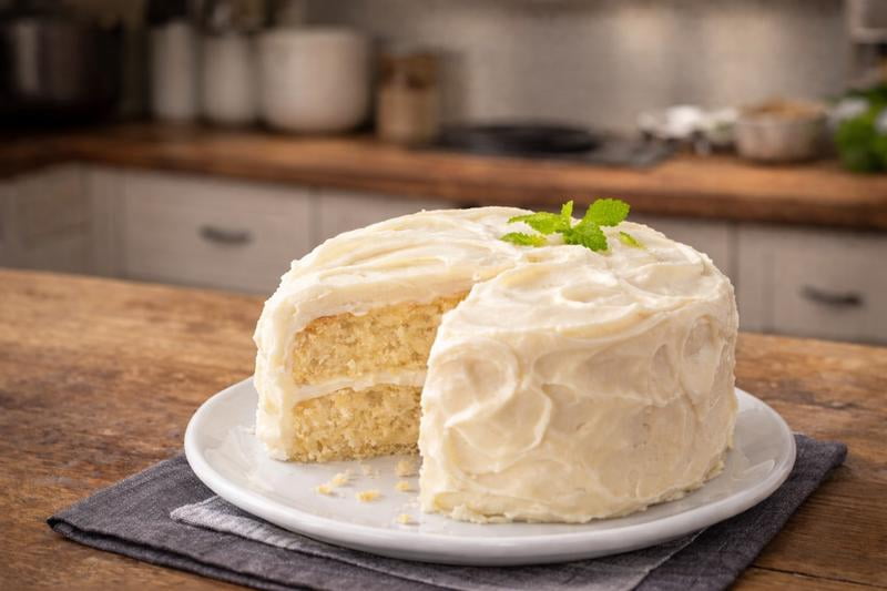 Duncan Hines French Vanilla Cake Mix, Perfectly Moist, 15.25 oz