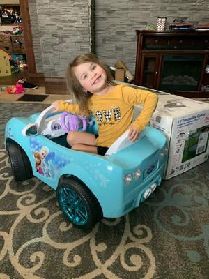 disney frozen convertible car