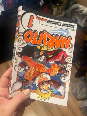 BGS 漫画鑑定 NARUTO 初版 Vol.1 1st obi Beckett Naruto Vol. 1 Limited Edition 2310/5000 English Manga Foil