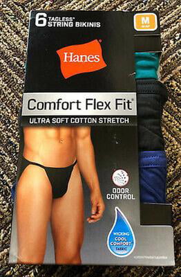 Hanes Mens Comfort Flex Fit Bikini Assorted 6-Pack - Apparel Direct  Distributor Staging