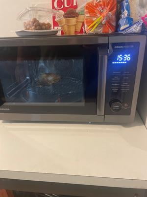 Toshiba 7-in-1 Countertop Microwave Air Fryer Combo, 1.0 cu.ft