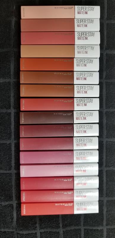 Maybelline New York Superstay Matte Ink Liquid Lipstick Romantic 017 Fl Oz