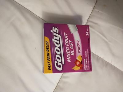 Goody's Extra Strength Headache Powders, Mixed Fruit Blast 24 ea