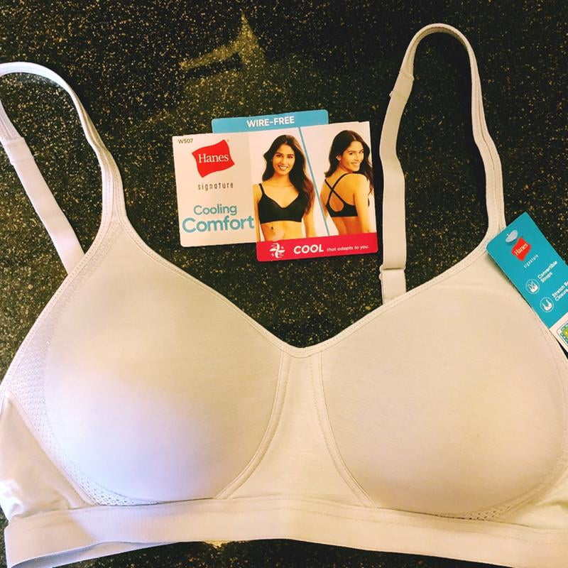 hanes cooling comfort wire free bra