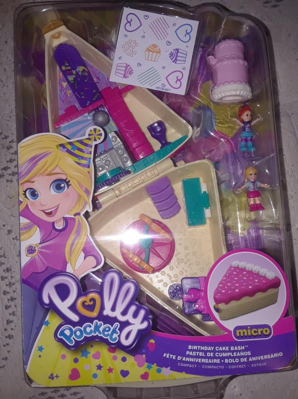 polly pocket birthday cake bash