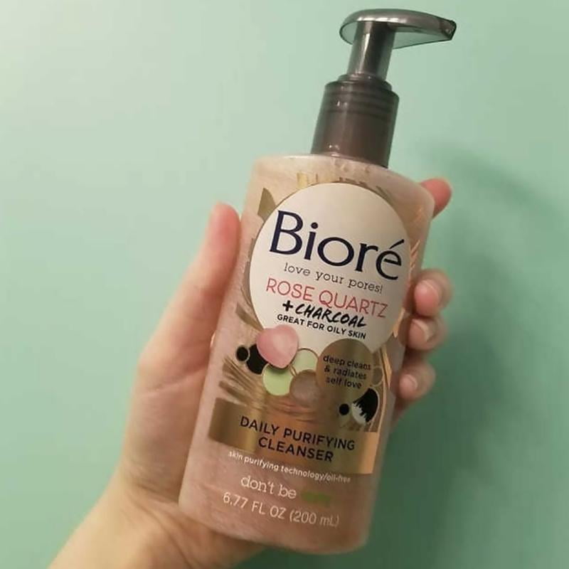 rose quartz face wash