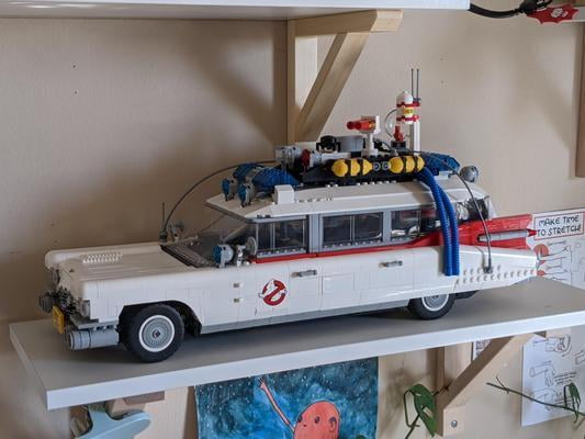 LEGO Icons Ghostbusters ECTO-1 10274 Kit de voiture pour adulte, id
