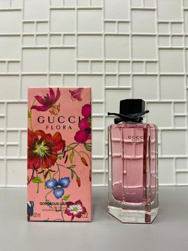 Gucci Flora Gorgeous Gardenia EDP Spray, 3.3 oz, Fruity Floral