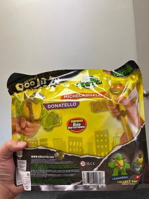 Heroes of Goo Jit Zu TMNT Power Team Donatello & Michelangelo 2pk