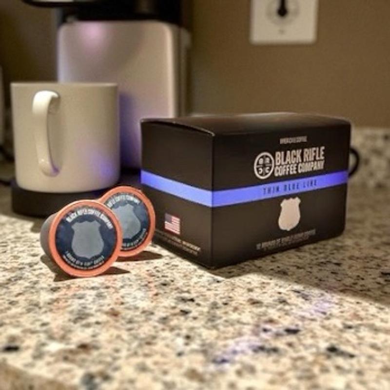 Black Rifle Coffee Company, Thin Blue Line Medium Roast Coffee
