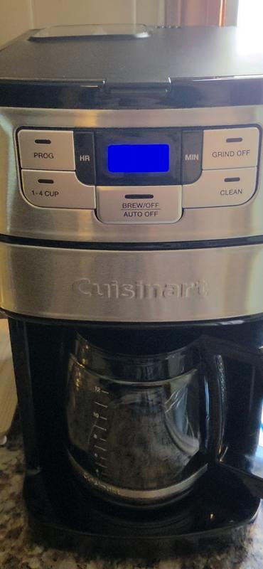Cuisinart, Automatic Grind and Brew 12 Cup Coffee Maker, Silver