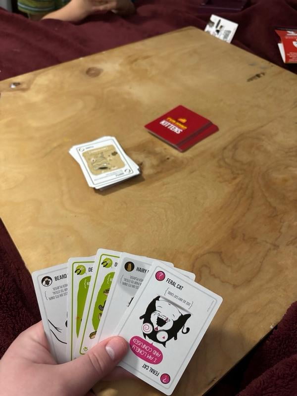 card sleeves for exploding kittens The Bundle Pack | Exploding Kittens Card Game | Original | +Free Card  Sleeves | for 2-5 Players, 2 min to Learn, 15 min to Play main image 0