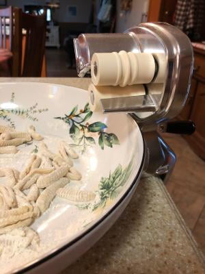 Divina Cavatelli Pasta Maker, Makes Cavatelli, Gnochetti & Orecchiette Pasta - Made in Italy
