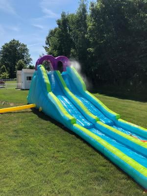 little tikes racing slides water slide