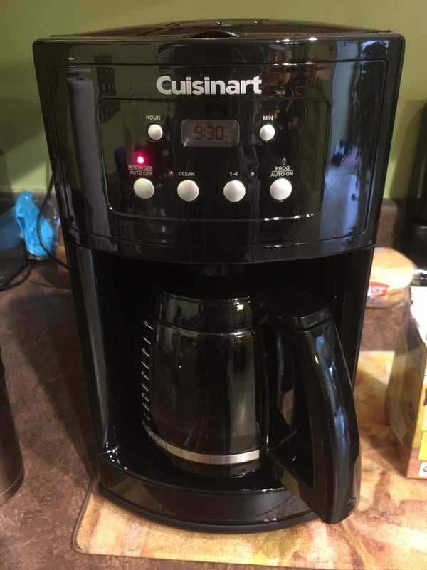 Cuisinart 12 Cup Programmable Stainless Steel Thermal Coffee Maker with  Thermal Carafe (DCC-1850 /DCC-3400) Bundle Including Permanent Filter and 1  YR
