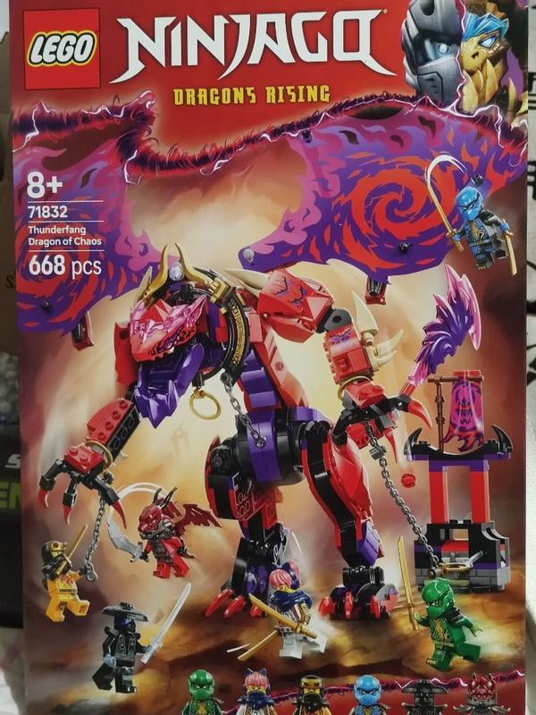 Set LEGO Ninjago Dragón del Caos Colmillo Tronador 71832 | Lider