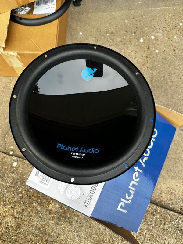 Planet Audio AC12D ANARCHY12 inch DUAL Voice Coil (4 Ohm) 1800-wat Customer  reviews for Planet Audio AC12D Anarchy Series 12 inch Car Audio Subwoofer 